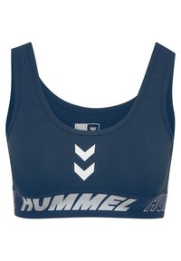 Hummel MAJA 2-PACK SPORTS - Sport-BH med medium stöd - black insigina blue