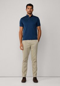 Hackett London Polokošeľa - dark denim blue