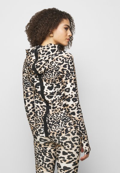 Rabanne Camisola de manga comprida - brown