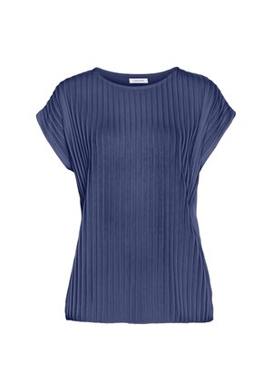 Print T-shirt - blau