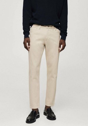 Jeans slim fit - beige