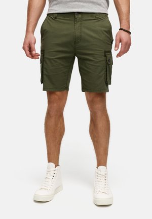 INDICODE JEANS, LANNY - Pantaloni scurți - army