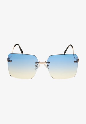Icon Eyewear NOUVELLE VAGUE - Gafas de sol - gold   blue