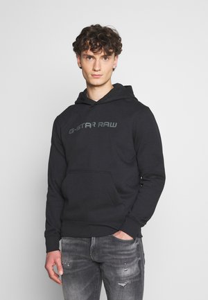 LOAQ HOODED LONG SLEEVE - Luvtröja - black
