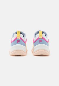 Fila STRADA DREAMSTER UNISEX - Tenisky - white/mauve chalk/lemon drop