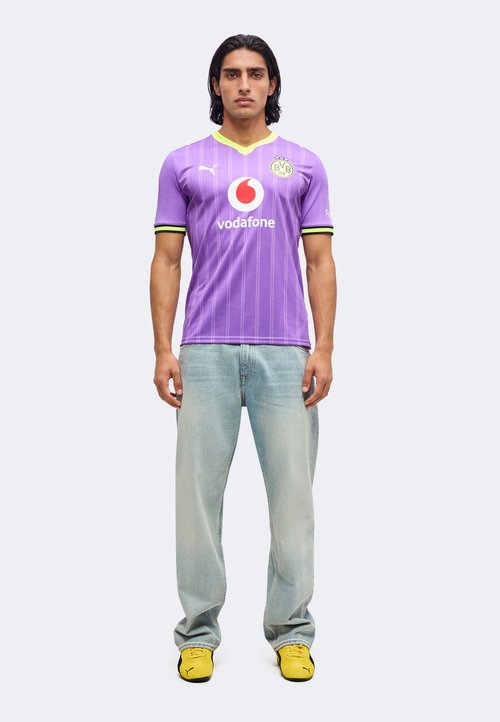PUMA BVB DORTMUND THIRD REPLICA - Club wear - purple glimmer/yellow alert — photo 2