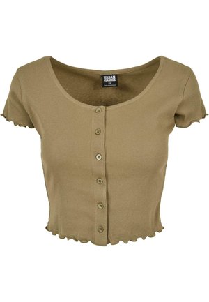 CROPPED  - Kardigan - khaki