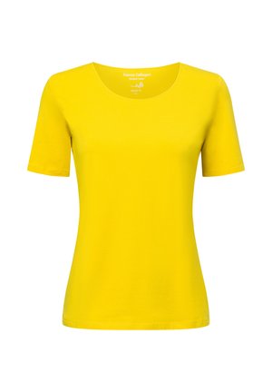 Basic T-shirt - gelb