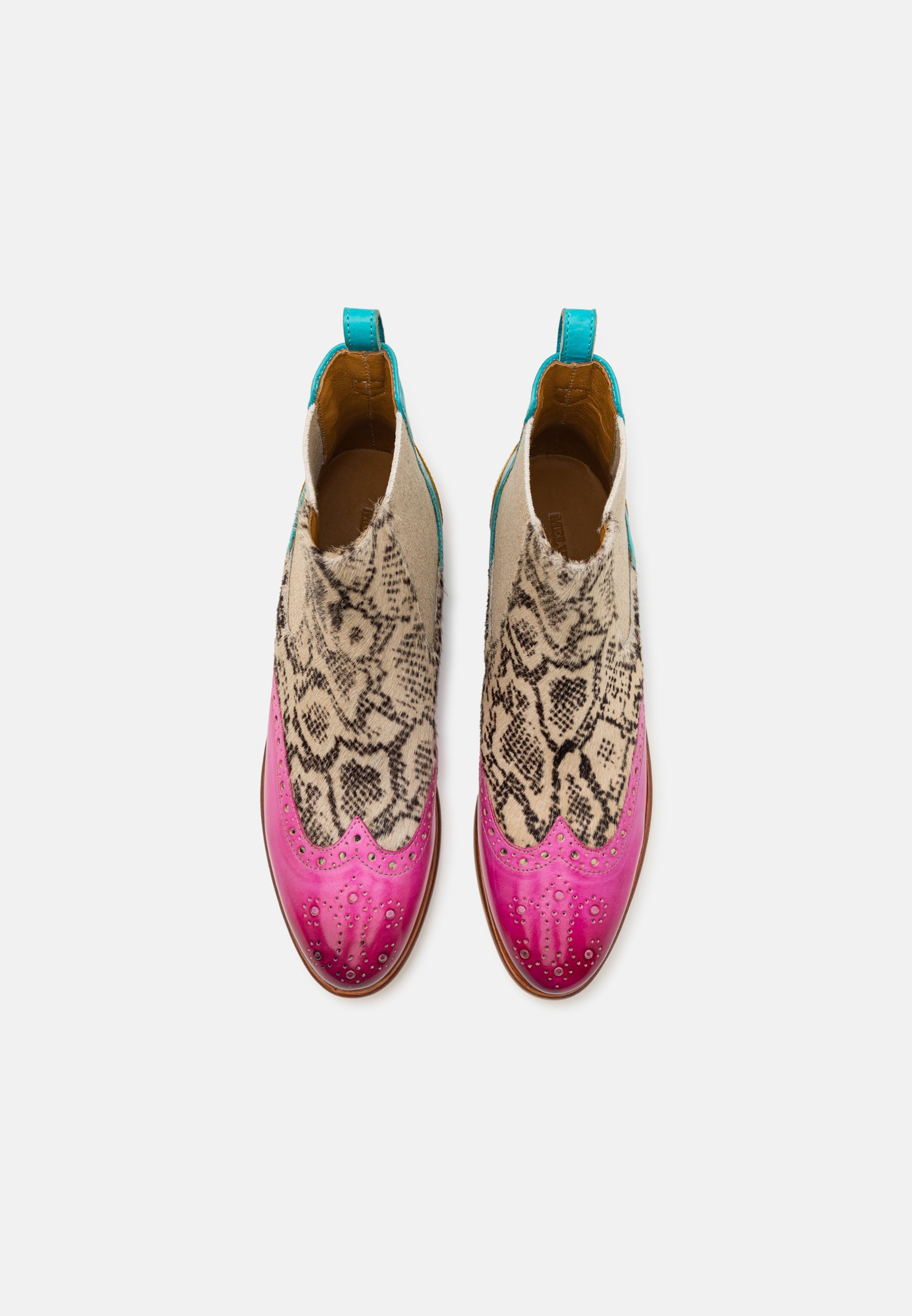 Melvin & Hamilton SELINA 29 - Stiefelette - fuxia/mogano/sweet