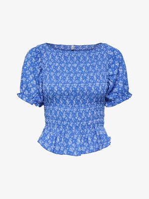 ONLY, ONLMOLLY S/S SMOCK TOP JRS - Blusa - ultramarine