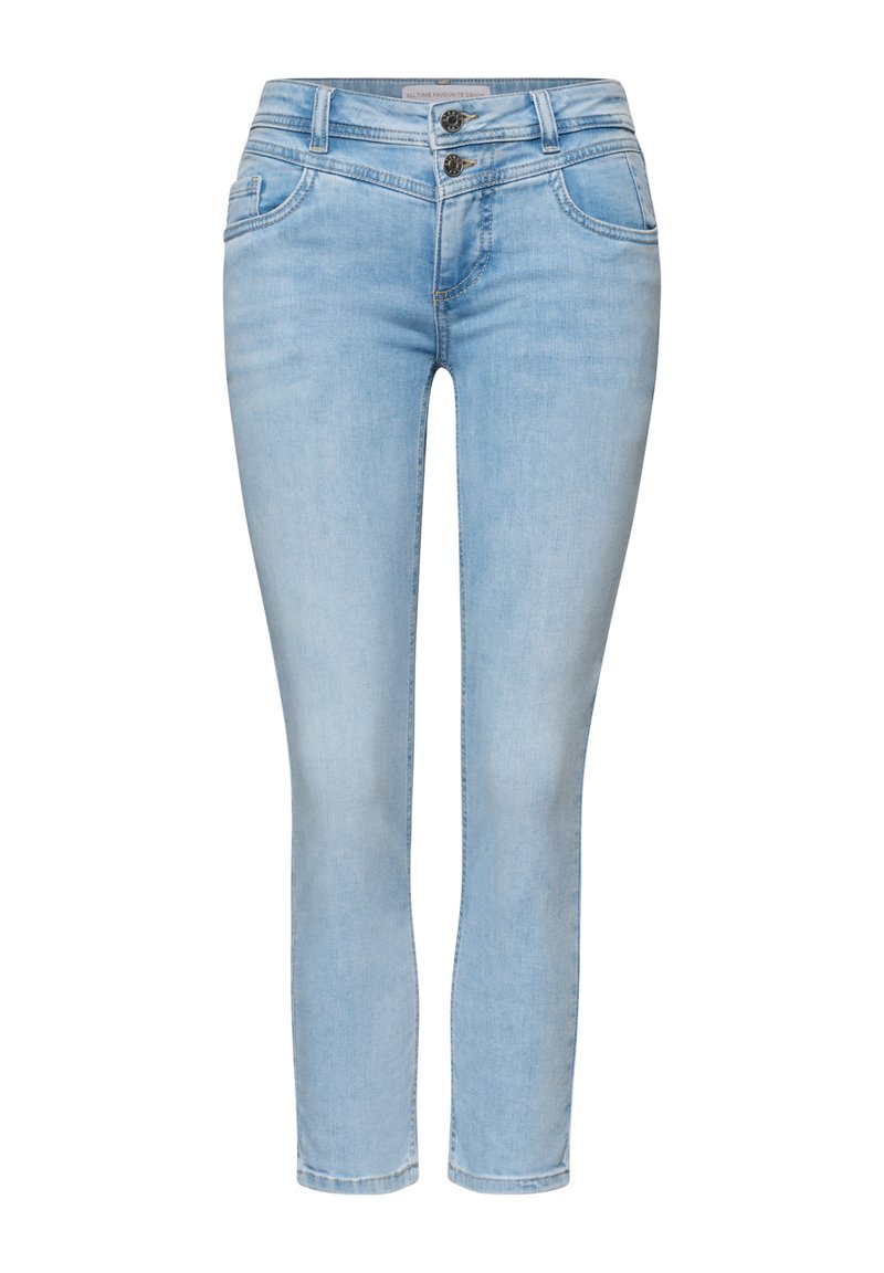Street One MID WAIST SLIM LEG JEANS IM SLIM FIT - Slim fit jeans ...