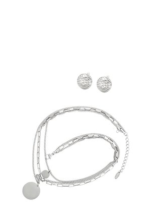 SET - Øreringe - silver-coloured