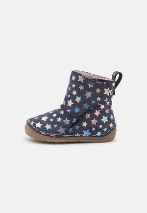 PAIX - Baby shoes - dark blue/silver