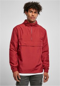 Urban Classics BASIC - Windbreakers - brickred