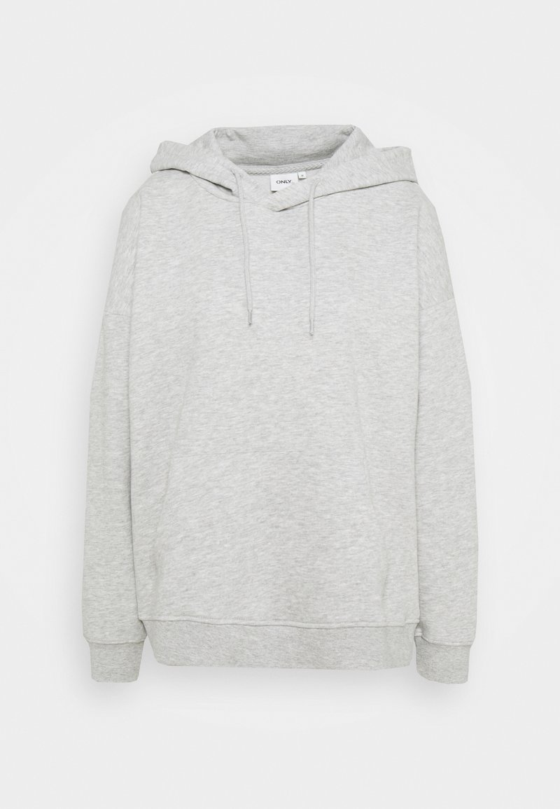 ONLY Felpa con cappuccio - light grey