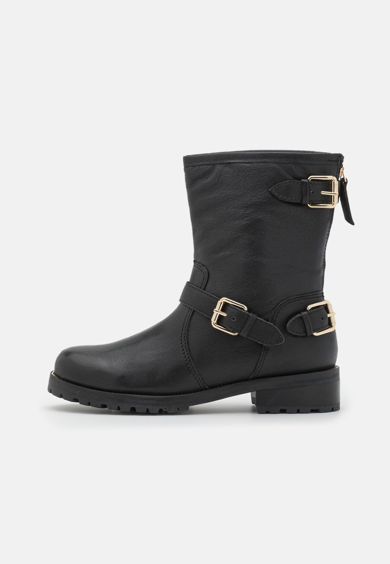 Dune London Cowboy-/Bikerlaarsjes zwart