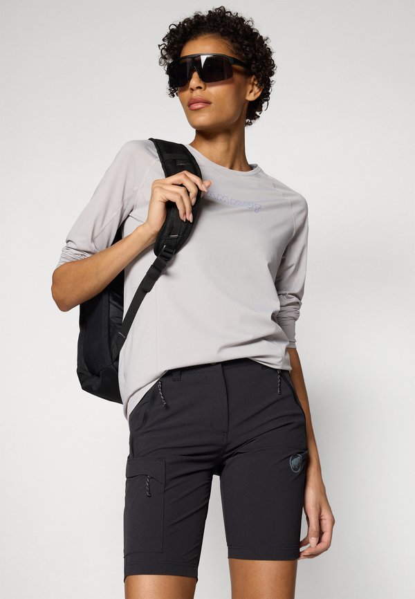 SELUN LONGSLEEVE WOMEN LOGO - Long sleeved top - alpine calamint4