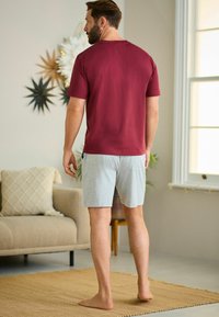Next SET - Pyjama set - berry red grey