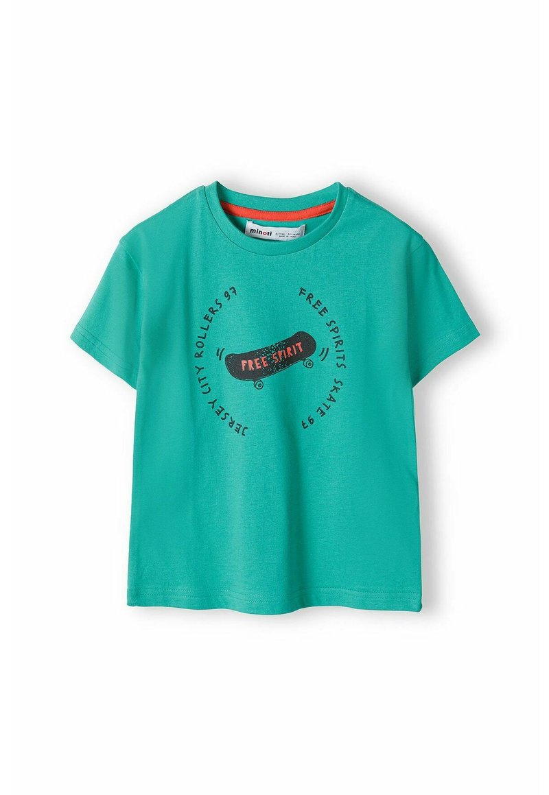 MINOTI SHORT SLEEVE WITH PRINT - Paprasti marškinėliai - green