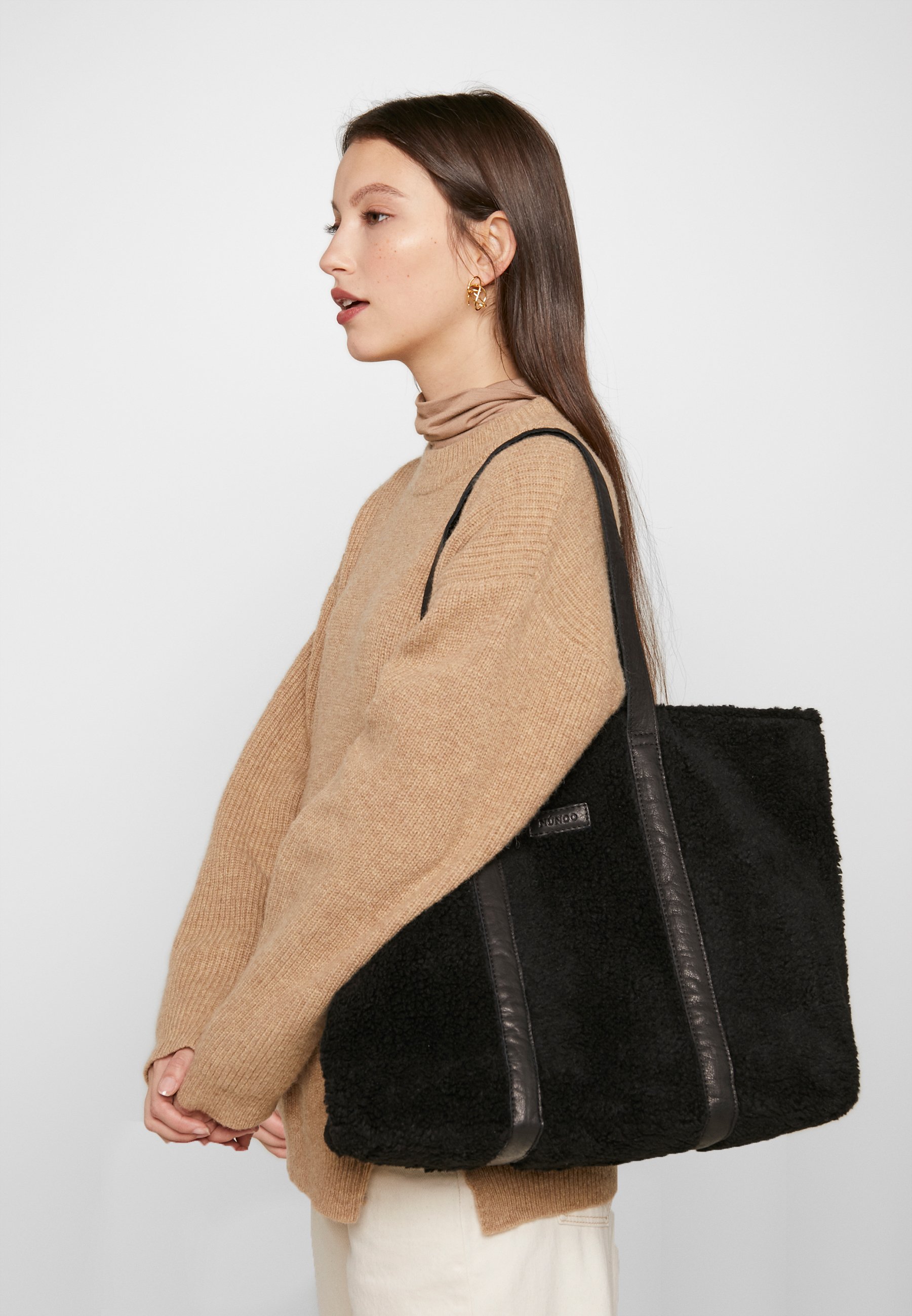 Núnoo Shoppingveske blacksvart Zalando.no Núnoo Shoppingveske black Zalando.no