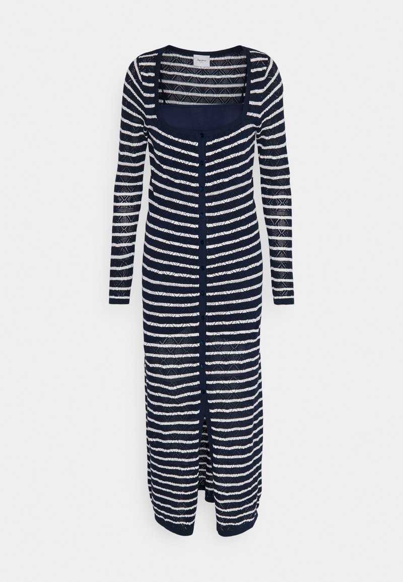 Pepe Jeans Gebreide jurk donkerblauw