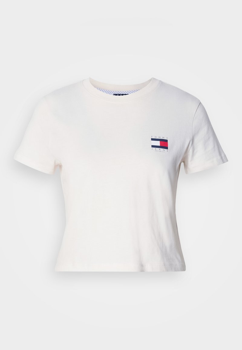 Tommy Jeans T-shirt print wit Tommy Jeans T-shirt print wit