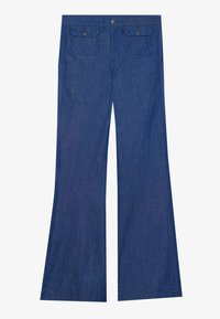 Široké džíny - blue denim