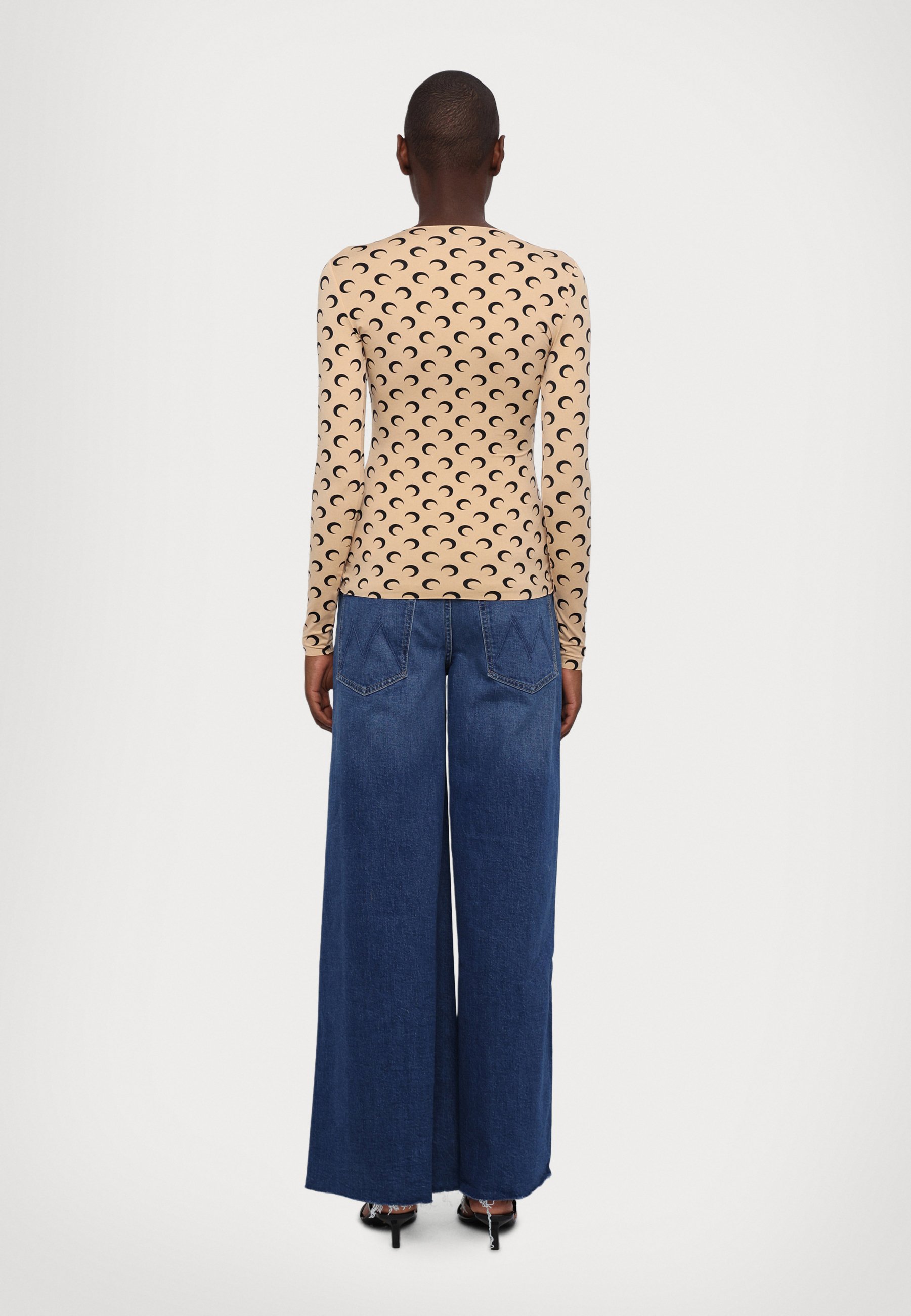 marine serre crescent moon セカンドスキン シャツ 楽天市場】Marine Serre マリーン セル カットソー Second Skin Moon