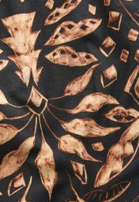 Next REGULAR FIT - Bukser - black leaf print