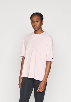 ICONS TONAL OVERSIZE CREWNECK  - Nyomott mintás póló - pink