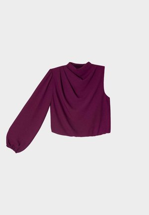 THE-ARE ASIMÉTRICA - Blusa - purple
