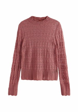 REGULAR FIT HIGH NECK  - Svetrík - blush pink
