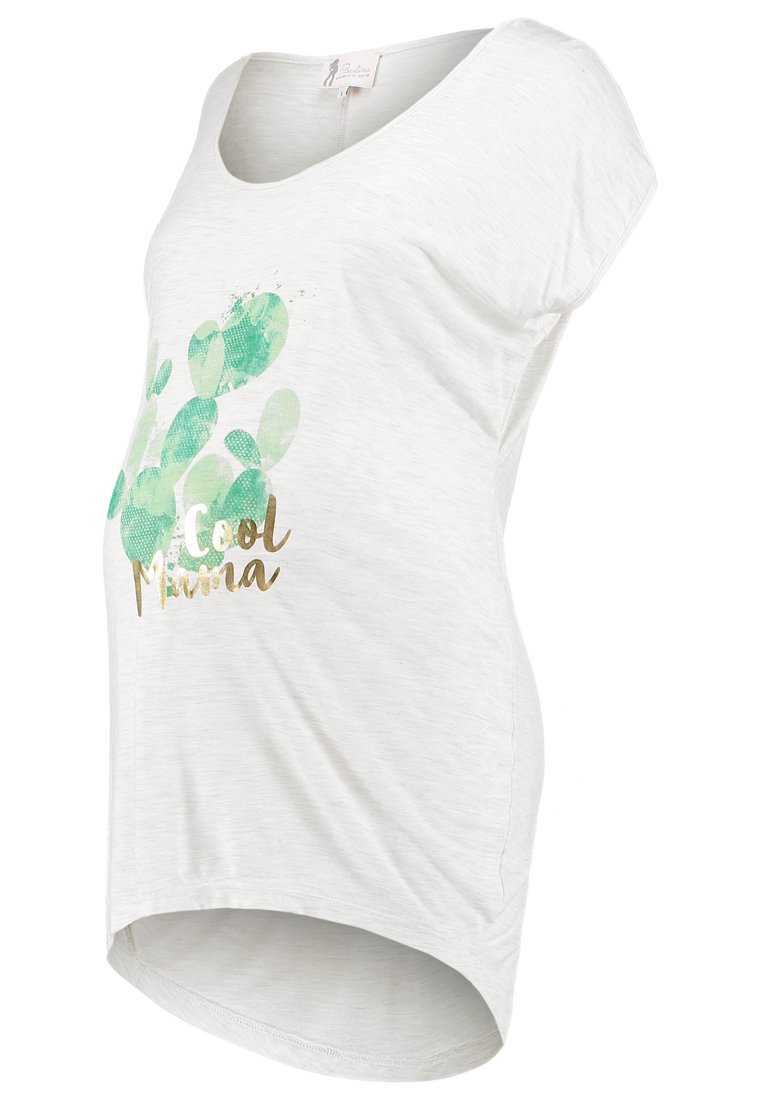 Paulina T-shirt print crème Paulina T-shirt print crème