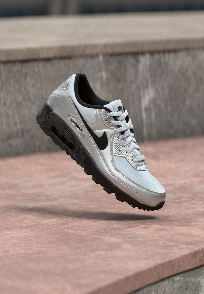AIR MAX 90 PRM TREBLE 2 chrome/black/gamma blue/silver-coloured