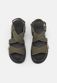 G-STAR XINVA CVS W - Sandalen met plateauzool - olive