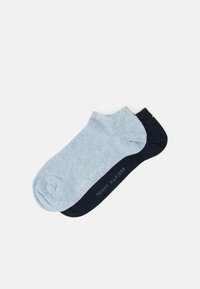 Não selecionado, blue