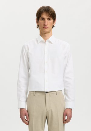 Selected, SLHSLIMETHAN SHIRT CLASSIC - Košeľa - white