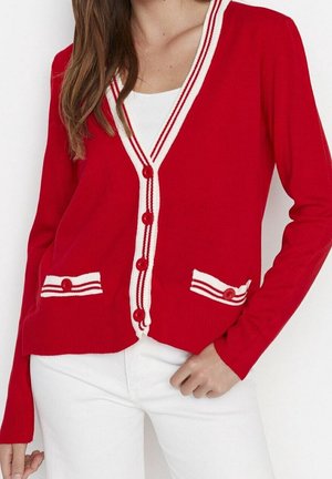 Cardigan - red