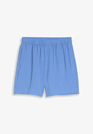 TOM TAILOR DENIM, SEERSUCKER SHORTS - Shorts - bonnet blue