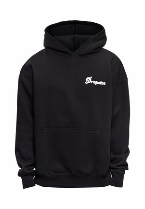 Dropsize, NOT GIVEN PUFF PRINT - Felpa con cappuccio - black