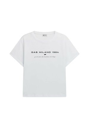 T-shirt con stampa - bianco