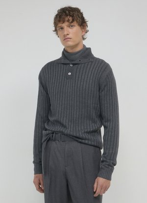 Calliope CON BOTTONI  - Maglione - grigio