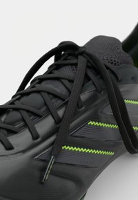adidas Performance COPA PURE III ELITE FG - Firm-ground football boots - core black/dgh solid grey/lucid lemon