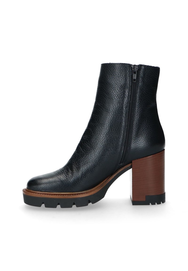 Manfield Botines de tacón - black