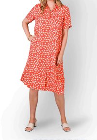 Live Unlimited London Abito a camicia - orange