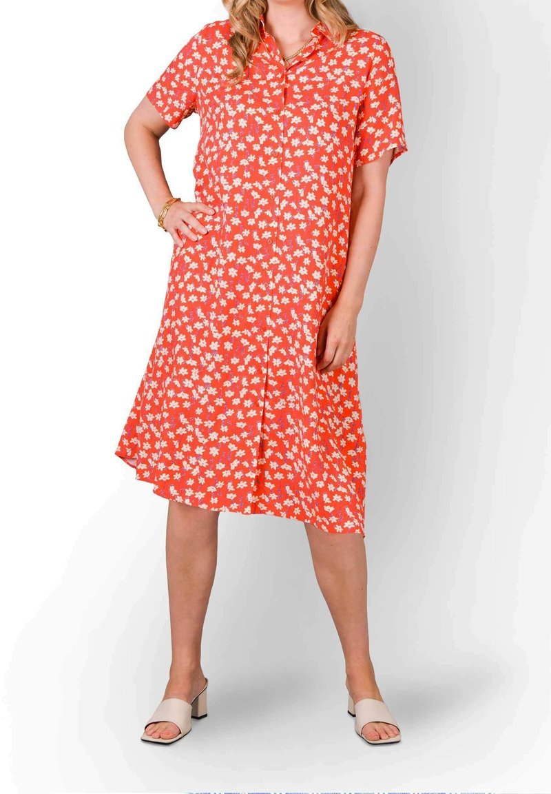 Live Unlimited London Abito a camicia - orange