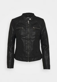 ONLBANDIT BIKER - Imiteret læderjakke - black