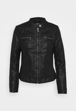 ONLBANDIT BIKER - Kunstlederjacke - black