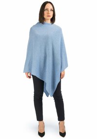 Dalle Piane Cashmere PONCHO - Poncho - cielo