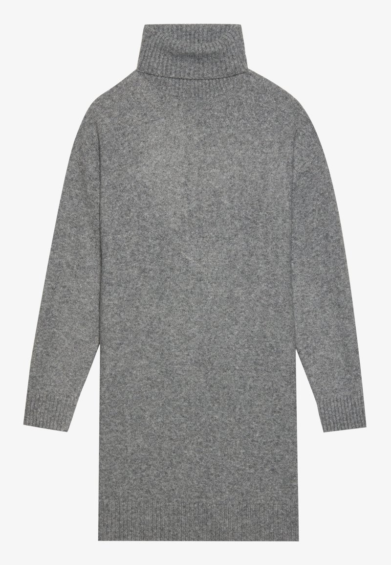 Even&Odd Gebreide jurk lichtgrijs gemêleerd Even&Odd Gebreide jurk lichtgrijs gemêleerd